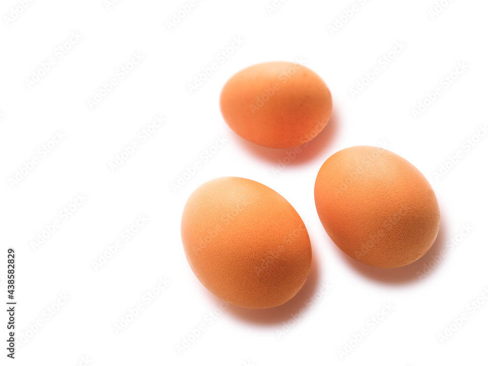 Set of egg isolated stock photo Set of egg isolated stock photo