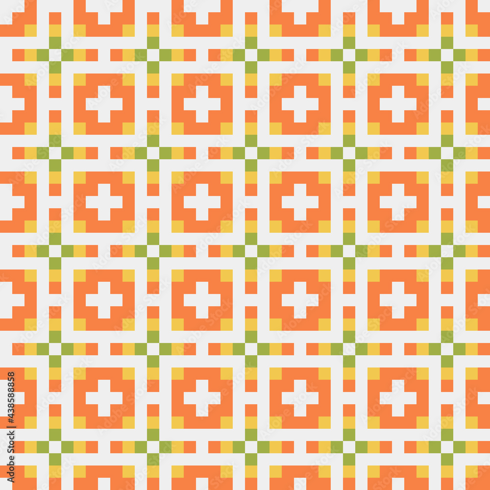 Abstract Cross Pattern generative computational art illustration Abstract Cross Pattern generative computational art illustration