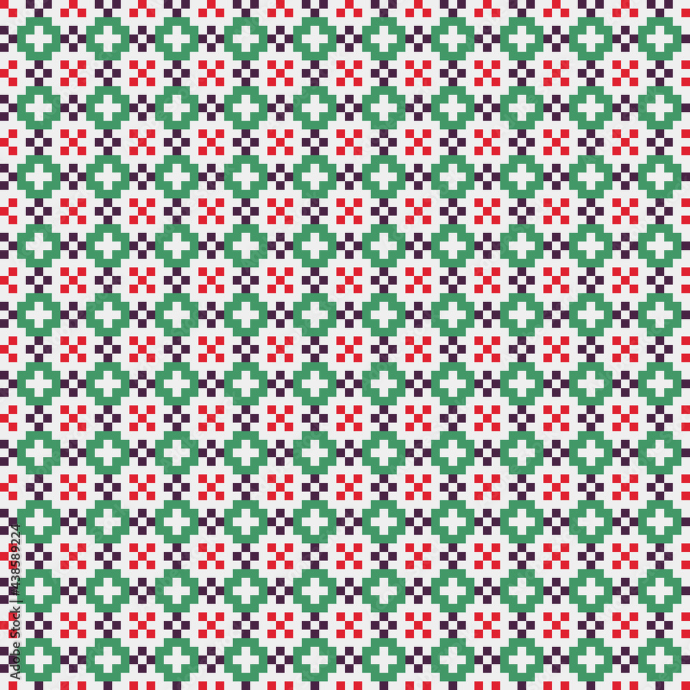 Abstract Cross Pattern generative computational art illustration Abstract Cross Pattern generative computational art illustration