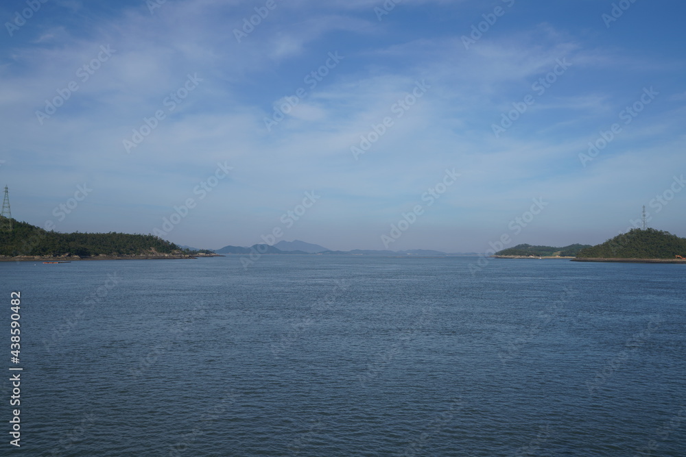 섬과 섬사이의 바닷길, 장산도 섬과 섬사이의 바닷길, 장산도