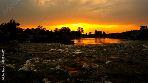 Bhedaghat panchwati sunset