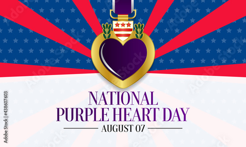 National Purple heart day is observed every year on August 7, to remember and honor the brave men and women who were either wounded on the battlefield, or paid the ultimate sacrifice with their lives.