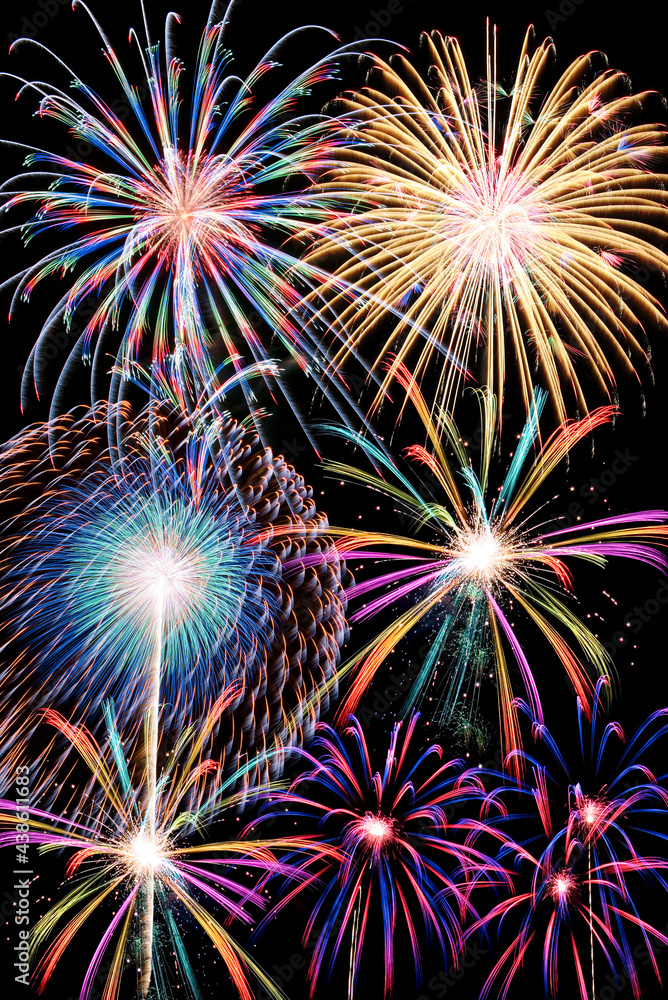 アメリカ独立記念日の花火大会のコンセプト Stock Photo Adobe Stock アメリカ独立記念日の花火大会のコンセプト Stock Photo Adobe Stock