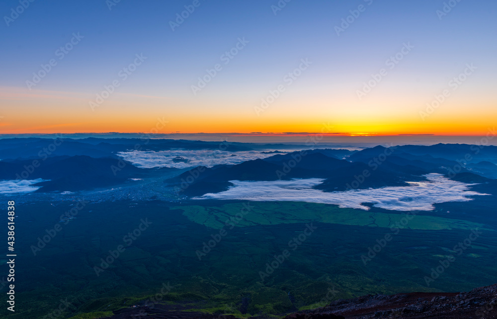 Mt. Fuji at Dawn