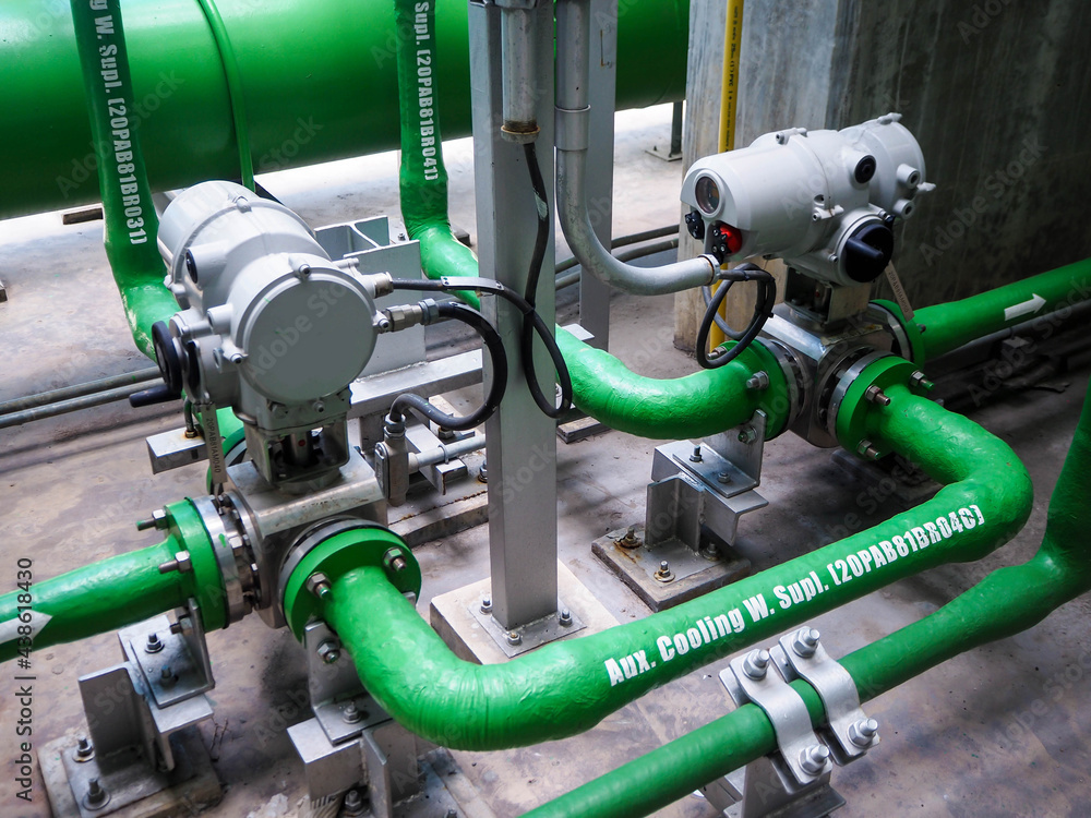 Motor operate valve for On-Off type which apply industrial zone and ...