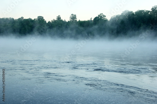 Fog on the river early in the morning during the summer © SHARKY PHOTOGRAPHY