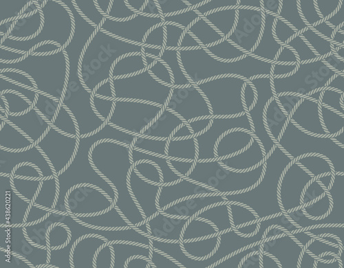 Wallpaper Mural Vector seamles tangled ropes texture Torontodigital.ca