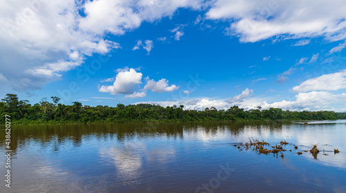 Fototapeta Naklejka Na Ścianę i Meble -  Suriname Nature Scenery In Brokopondo District