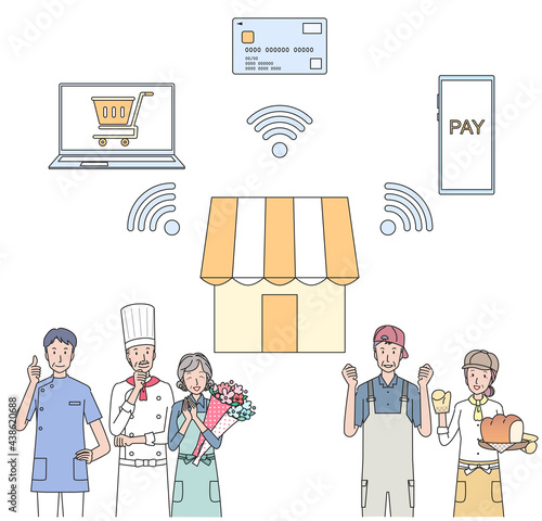 キャッシュレス化とシニア事業者たち