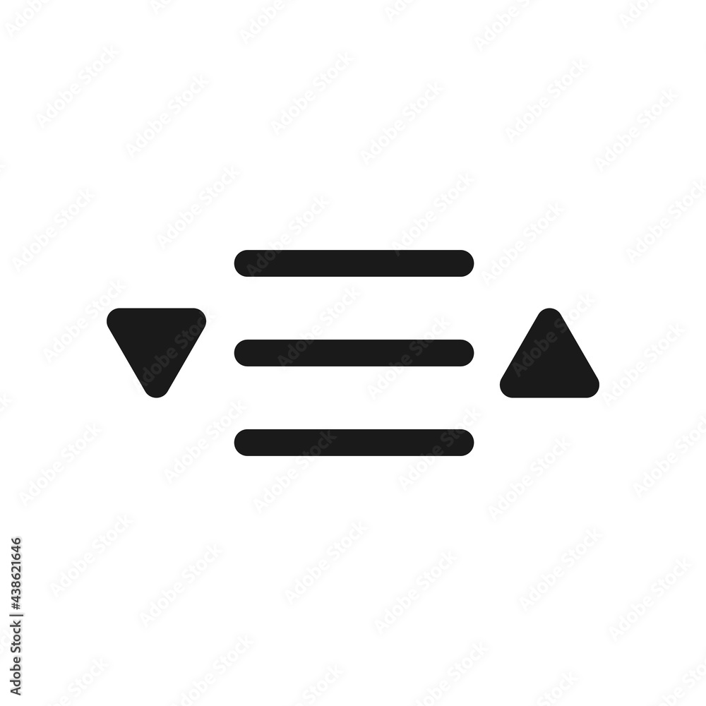 Set Line Spacing Icon. Text Editor Button For UI Design. Set Line Spacing Icon. Text Editor Button For UI Design.