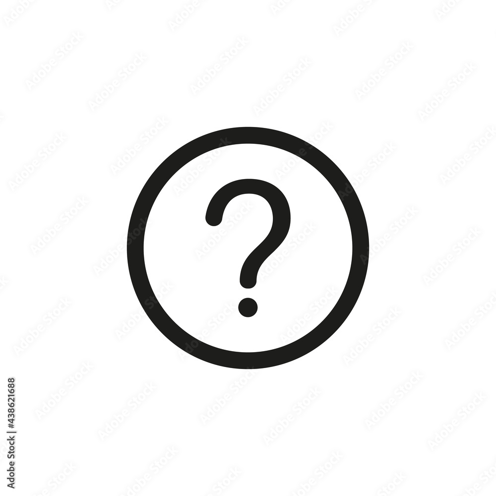 Question mark sign icon. FAQ button for web and mobile UI design. Asking questions, ask for help sign. Question mark sign icon. FAQ button for web and mobile UI design. Asking questions, ask for help sign.