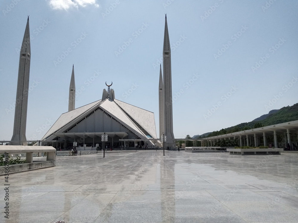 Faysal Mosque Islamabad, pakistan 