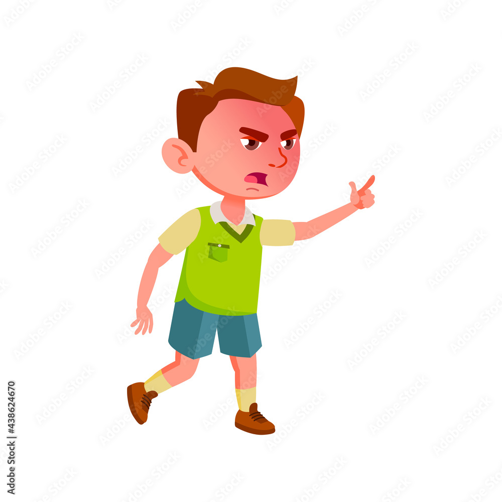 angry boy running after dog in park cartoon vector. angry boy running after dog in park character. isolated flat cartoon illustration