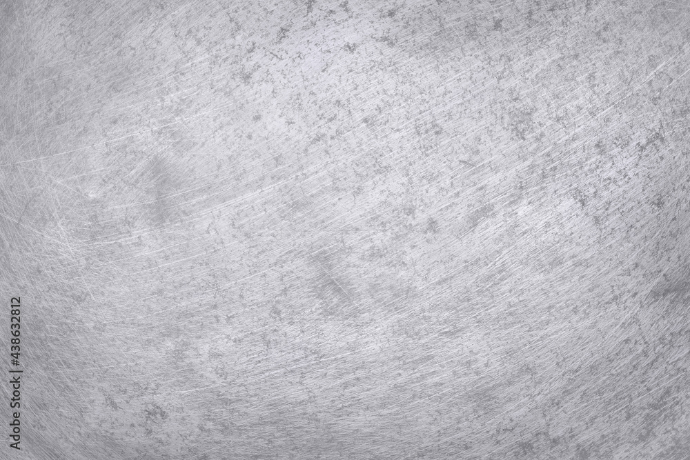 Fototapeta premium aluminium metal texture background, scratches on polished stainless steel.