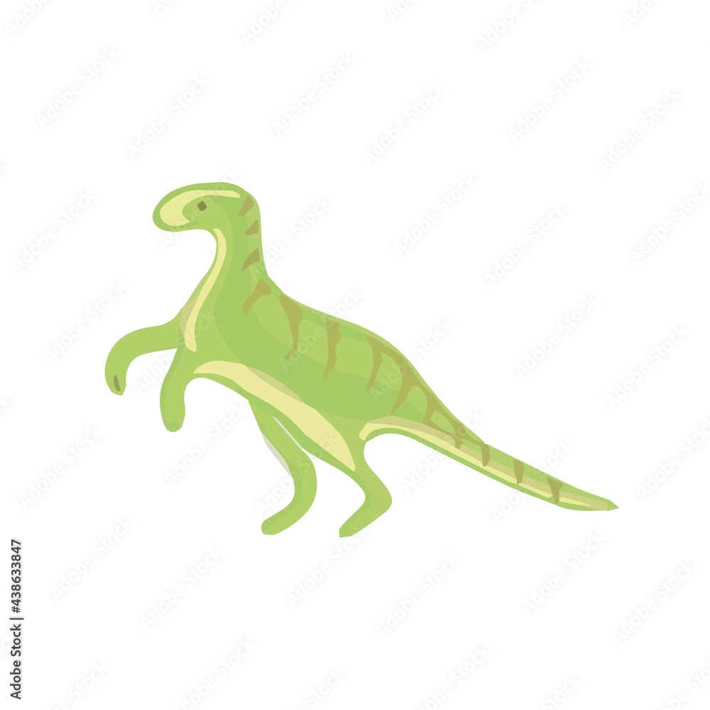 Fototapeta premium Dinosaurs set of children's pictures illustration hand drawn print cute animals ancient world. Doodle sketch color images pterodaktel diplodocus 