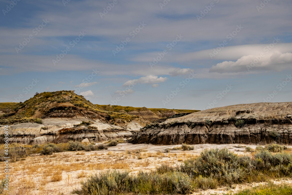 Fall in the badlands. Midland Provincial Park, Alberta, Canada Fall in the badlands. Midland Provincial Park, Alberta, Canada