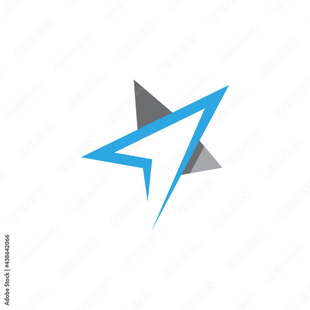 Star icon Template vector illustration design Star icon Template vector illustration design