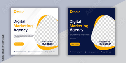 digital marketing social media post, business marketing flyer design	