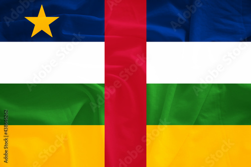 Free Download Central African Republic flag with 3d effect - GFXLoad