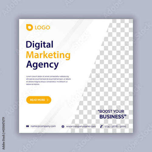 digital marketing social media post, business marketing flyer design	