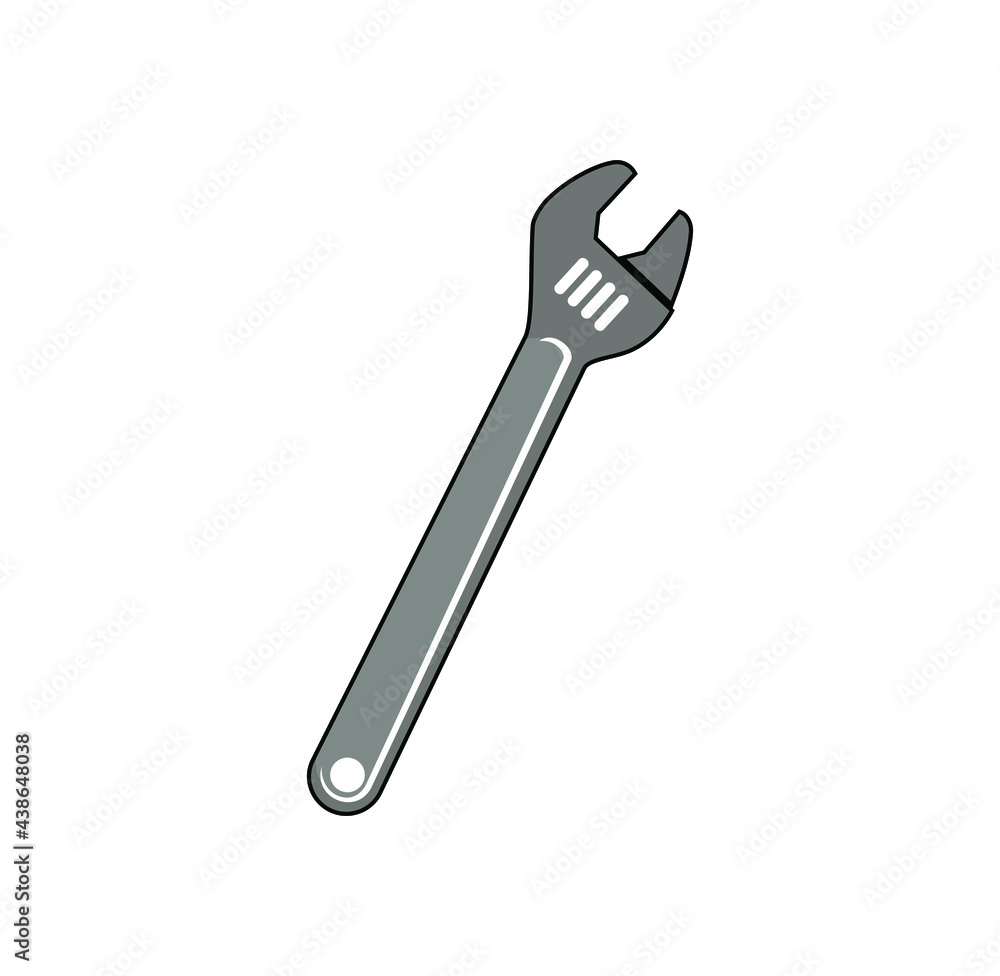 Adjustable wrench design illustration vector eps format , suitable for your design needs, logo, illustration, animation, etc. Adjustable wrench design illustration vector eps format , suitable for your design needs, logo, illustration, animation, etc.
