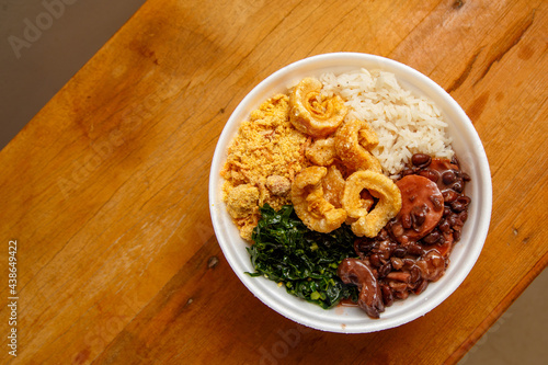 Obraz na plátně Feijoada, the Brazilian cuisine tradition