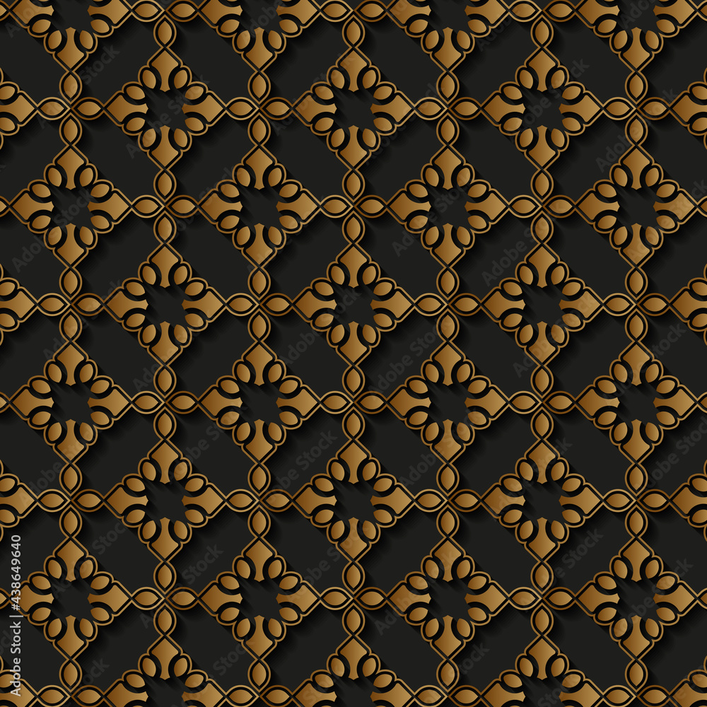 Luxury Ethnic style ornament seamless pattern Luxury Ethnic style ornament seamless pattern
