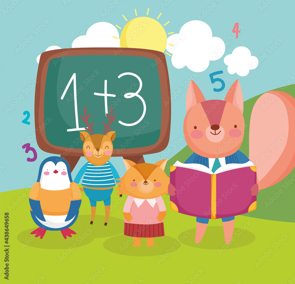 school class animals school class animals