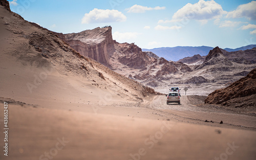The peculiar rocky formations and dunes of Moon Valley  and the changing colors of Mars Valley  and the Salt Mountains are an attraction that you can't miss while visiting the Atacama Desert © pablo