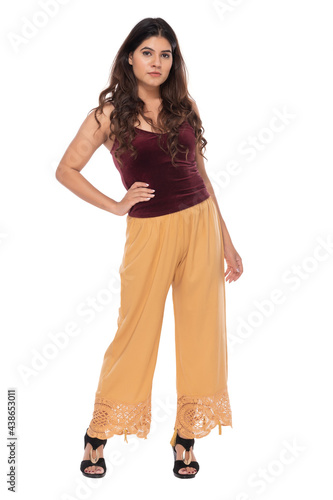 Young Indian woman lifestyle wearing casual wear