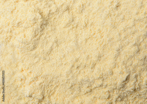 close up of fine cornmeal texture