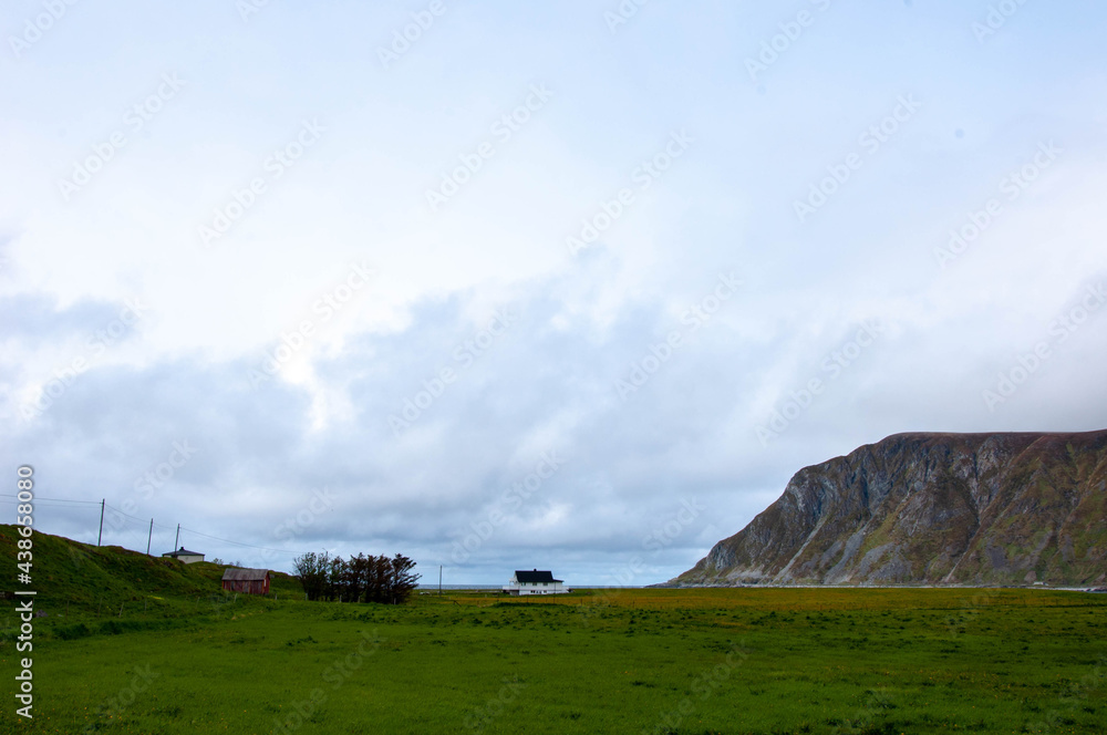 Norwegian fjord landscapes from the mountains and the sea Norwegian fjord landscapes from the mountains and the sea