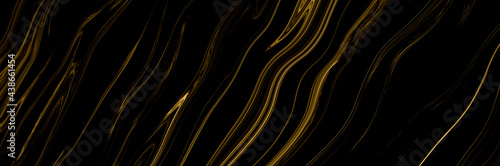 Panel kuchenny z motywem Marble texture wall surface black gold ink pattern graphic  background granite abstract light elegant grey for do floor plan ceramic counter texture tile black yellow background natural for paper.