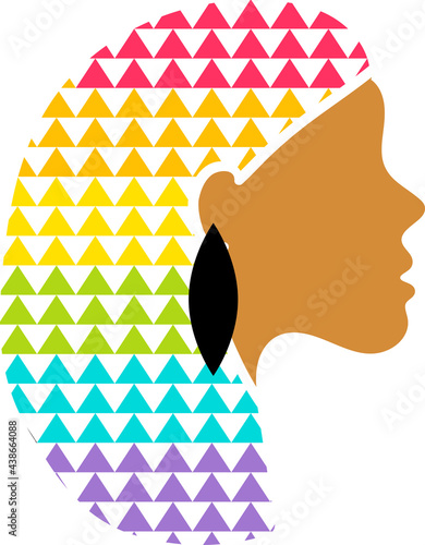 Lesbian woman lgbt pride month celebrating vector