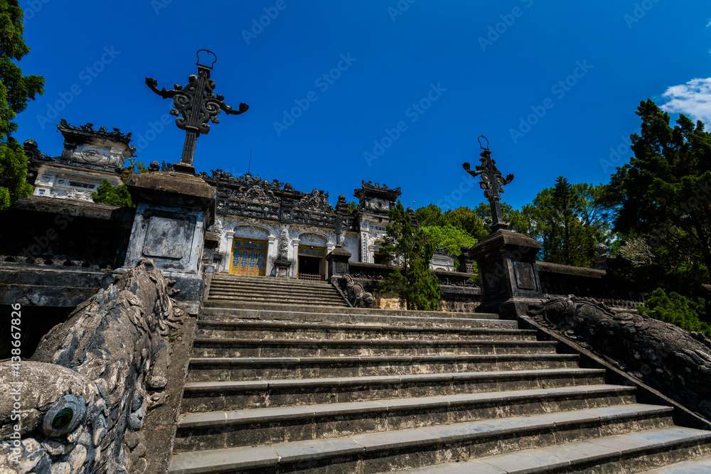 Khai Dinh mausoleum Hue Vietnam Khai Dinh mausoleum Hue Vietnam