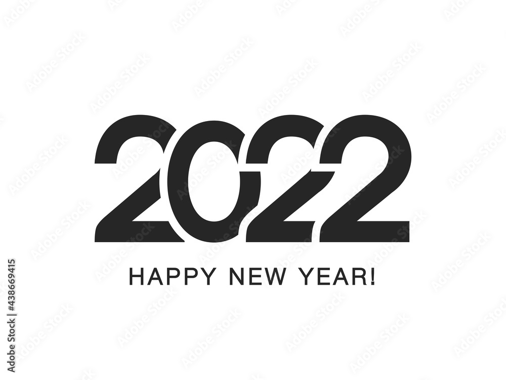 2022 Happy New Year vector pattern. 2022 Happy New Year text vector card. 2022 Happy New Year vector pattern. 2022 Happy New Year text vector card.