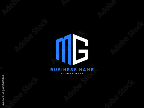 Letter MG Logo, creative mg logo icon vector for business