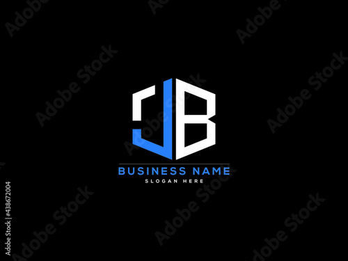 Foto Letter JB Logo, creative jb logo icon vector for business