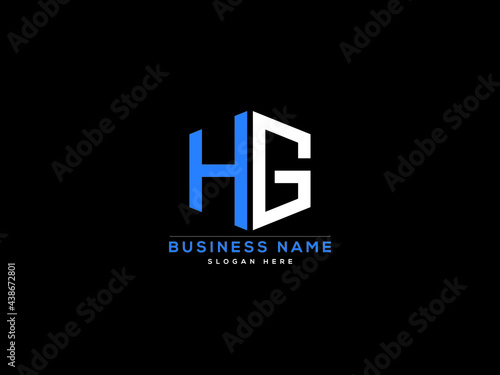 Letter HG Logo, creative hg logo icon vector for business