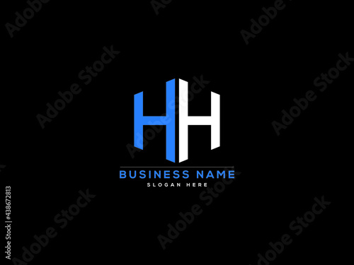 Letter HH Logo, creative hh logo icon vector for business