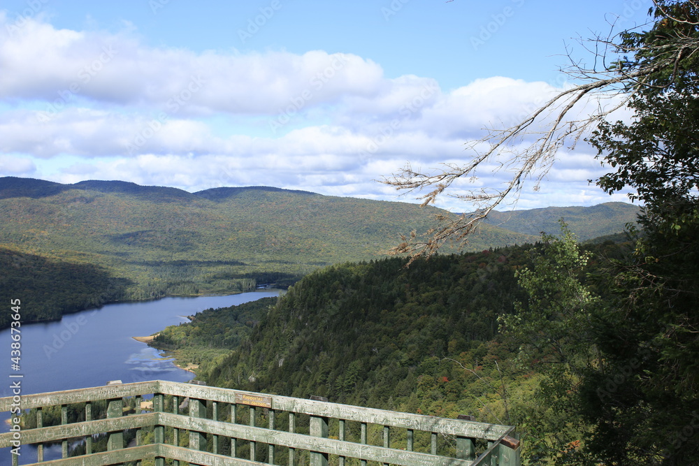 Fototapeta premium quebec mountains 