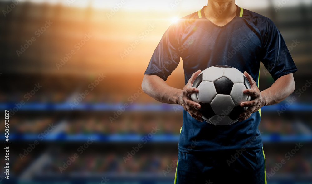 Αυτοκόλλητο Football 2022 design with Soccer player.media or work of art.