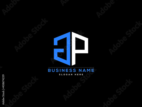 Letter GP Logo, creative gp logo icon vector for business