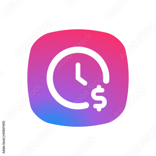 Time is Money - Sticker