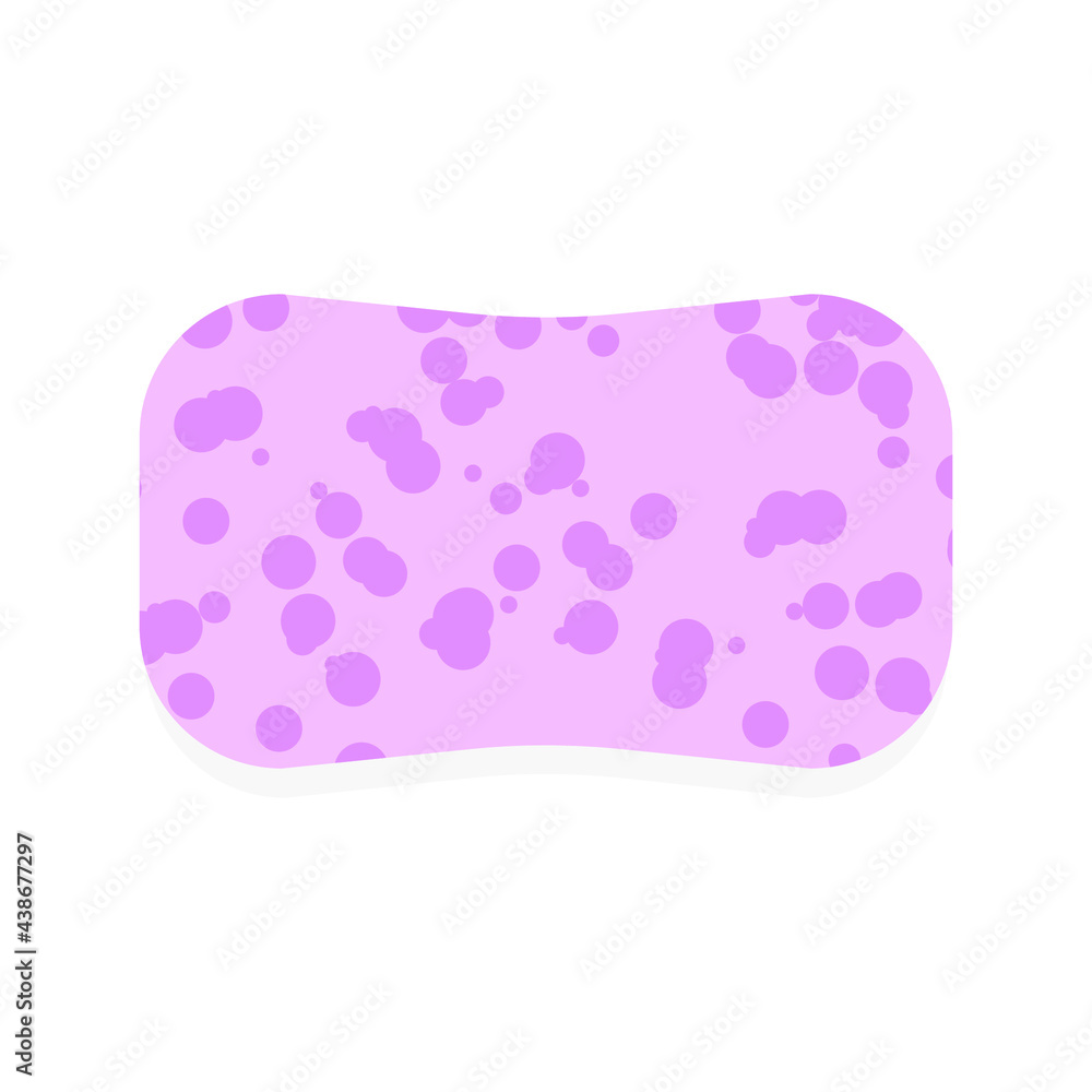 Toilet soap flat style vector illustration Toilet soap flat style vector illustration