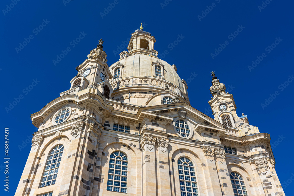 The Frauenkirche Cathedral of Dresden,  Germany