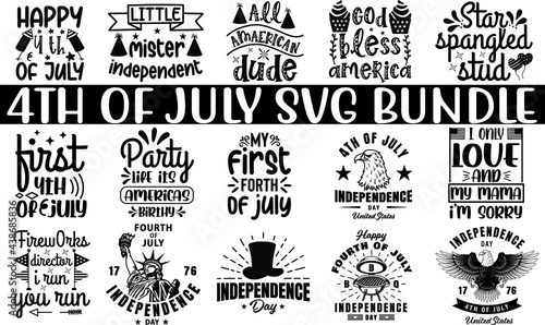 4th of july svg bundle