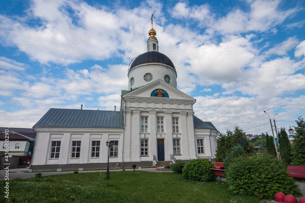 Fototapeta premium Church of the Vladimir Icon of the Mother of God in Arzamas, Russia.