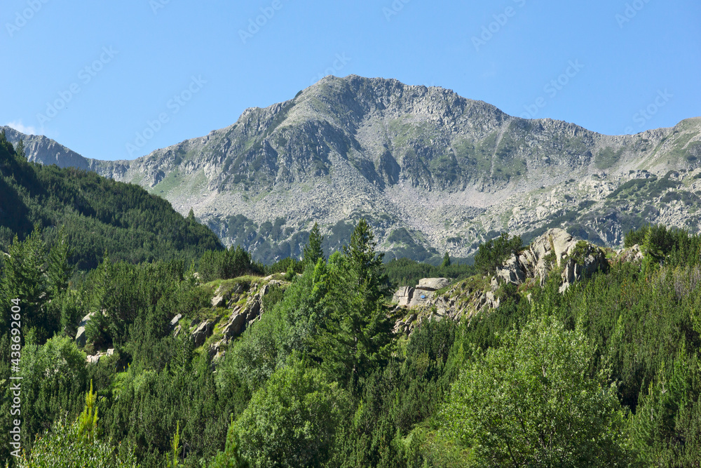 landscape of Pirin Mountain near Vihren hut, Bulgaria