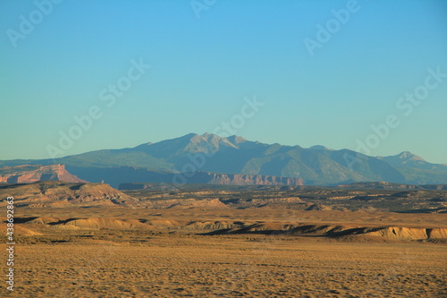 Utah - 09 03 2012  The street that cross the desert in Utah 